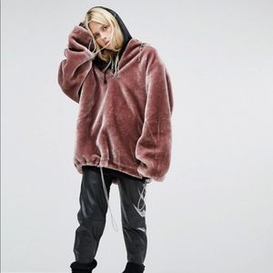 NWOT STORY OF LOLA extreme oversized hoodie coat